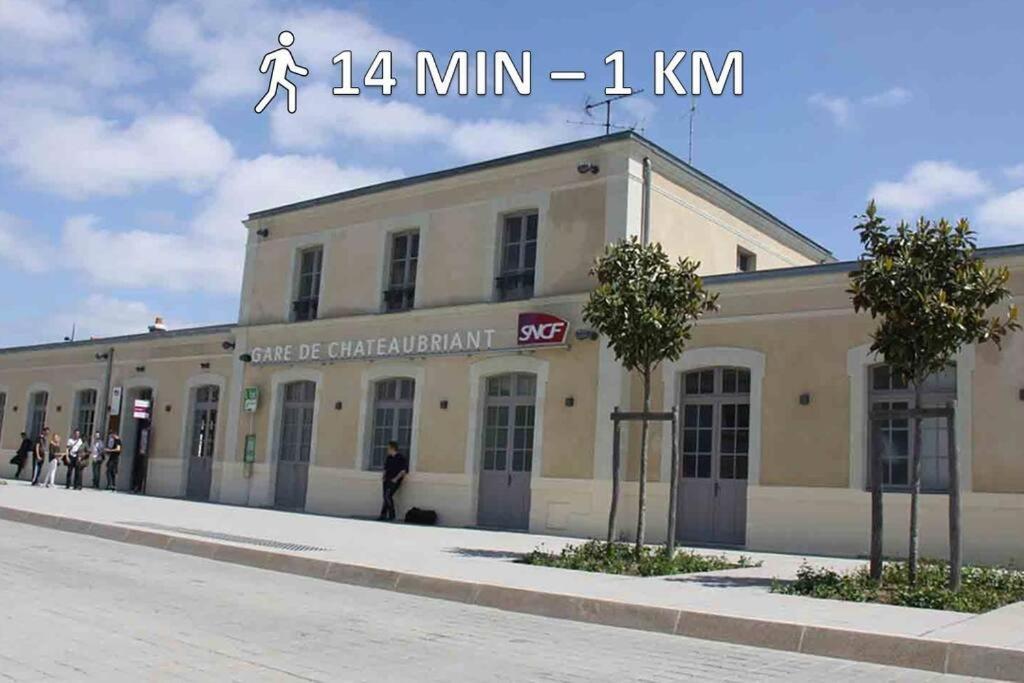 Apartament Minuit A Paris - Wifi Fibre/Linge/Parking Châteaubriant Zewnętrze zdjęcie